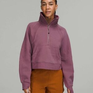 Lululemon Scuba Funnel Neck Vintage Plum XL/XXL